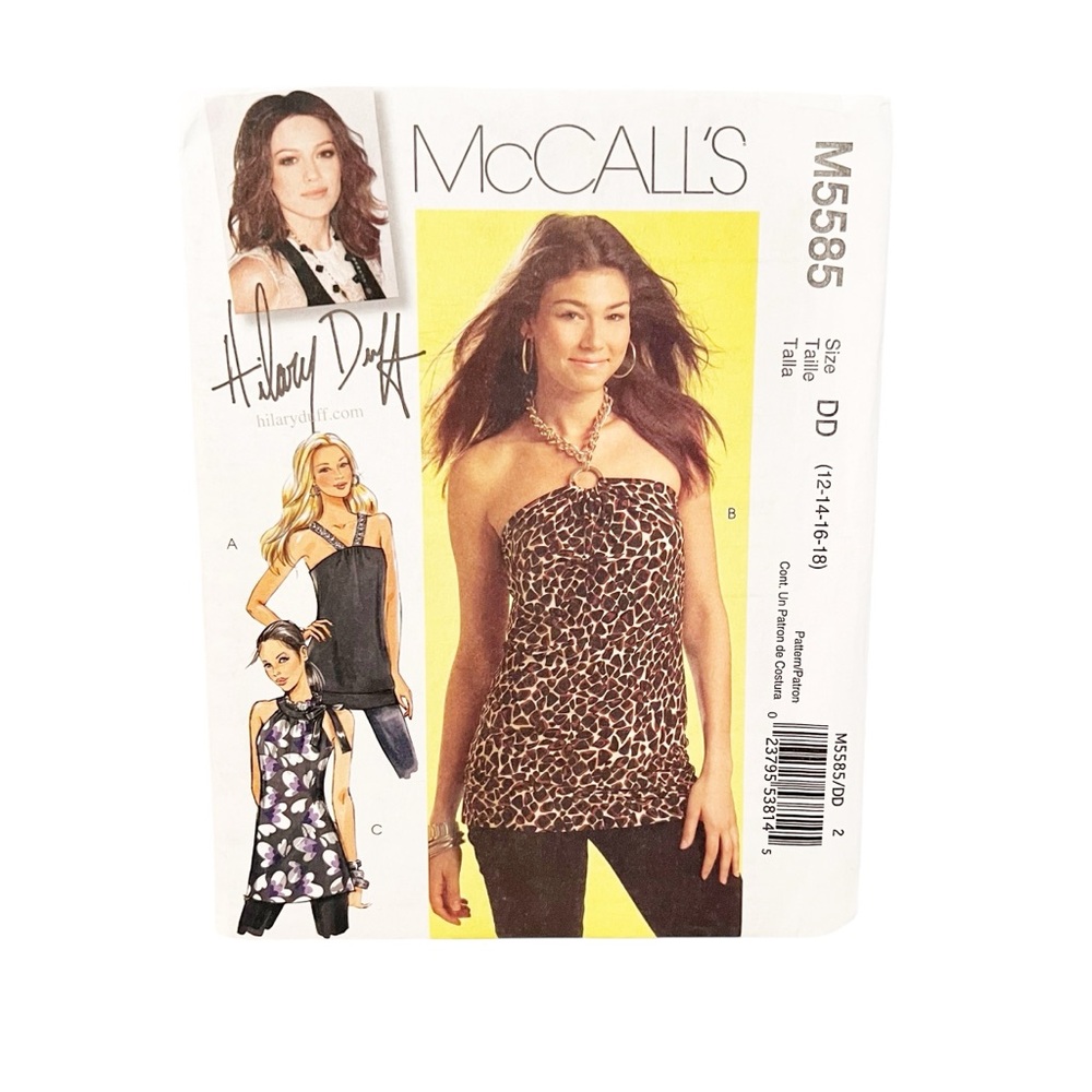 McCall’s Sewing Pattern 5585